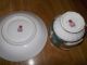 Paragon Tea Cup And Saucer Made In England Green With Fruit Pattern - Bone China Cups & Saucers photo 2