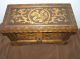Old Hand Carved Wooden Box. Boxes photo 1