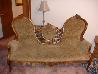 Antique Rococo Sofa photo