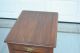 Cherry Queen Anne Side Table With 2 Drawers By Henkel Harris Post-1950 photo 2