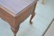Cherry Queen Anne Side Table With 2 Drawers By Henkel Harris Post-1950 photo 3