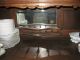 Large Antique Oak English Sideboard/buffet/server Other photo 7