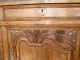 French Antique Provincial Buffet Sideboard Normandy,  Hand Carved Circa 1790 Pre-1800 photo 2