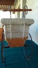 Antique Horse Drawn Baby Stroller Very Rare Primitives photo 4