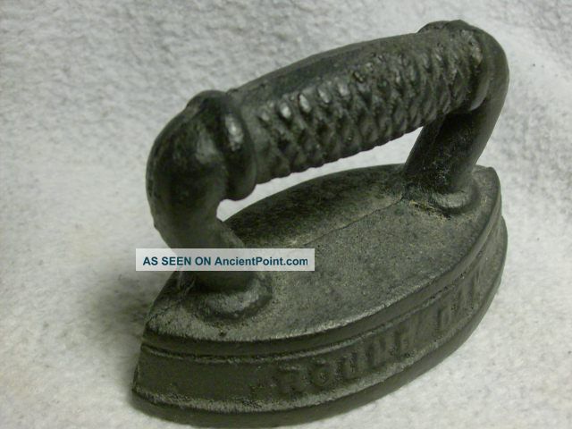 Antique Miniature Iron Sgd Round Oak Stoves & Rangers Salesmans Sample Other photo