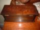 Antique Primitive Wood Sewing Box Divided Compartment Tray Money Jewelry Baskets & Boxes photo 5