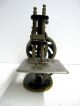 Rare Antique 1914 Singer 20 Sewing Machine Toy Miniature Works Well But Read Sewing Machines photo 4