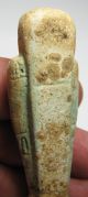 Pc2004uk A Late Period Egyptian Shabti In Faience With Heiroglyphics 123q Egyptian photo 3