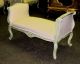 Chic French Country Painted Louis Xv Daybed Bench Settee Sofa Post-1950 photo 6