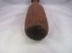 Antique Primitive Maple Mortar And Pestle With Red Paint 19th Primitives photo 9