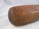 Antique Primitive Maple Mortar And Pestle With Red Paint 19th Primitives photo 10