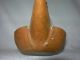 Old 18th - 19th Century Hand Wrought Copper Complete Betty Oil Lamp Pennsylvania?? Primitives photo 1