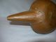 Old 18th - 19th Century Hand Wrought Copper Complete Betty Oil Lamp Pennsylvania?? Primitives photo 8