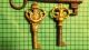 3 Antique Ornate Keys Imported Locks & Keys photo 1