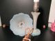 Stylish Art Deco Frosted Table/dresser/night Stand Lamp Lamps photo 3