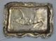Antique Chinese Dragon Junk Music Musician Copper Tray Utensil Metalware photo 3