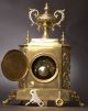 A Outstanding & French Full Bronze Cartel Clock Ca.  1855 - 1870 Clocks photo 4