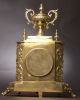 A Outstanding & French Full Bronze Cartel Clock Ca.  1855 - 1870 Clocks photo 5
