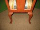 Hollywood Regency Queen Anne Polychrome Decorated Occasional Side Dining Chair Post-1950 photo 9
