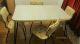Mid Century Modern Atomic Eames Hairpin Formica Table With Four Chairs Post-1950 photo 1