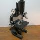 Ao Spencer Monocular Microscope 10x Wf Ocular,  3 Objectives Jarrell & Ash Boston Optical photo 1