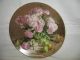 Peonies Porcelain Plate Fowers Of Your Garden Series Vieonne Morley W L George Plates & Chargers photo 5