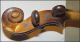 Vintage 3/4 Size Violin For Repair Or Wall Hanger String photo 5