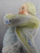 Antique Continental Porcelain Man Playing Fife Or Flute Figurines photo 7