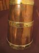Antique Handmade Heavy Thick Copper And Brass Mug Stein Drinking Old Cup Metalware photo 3
