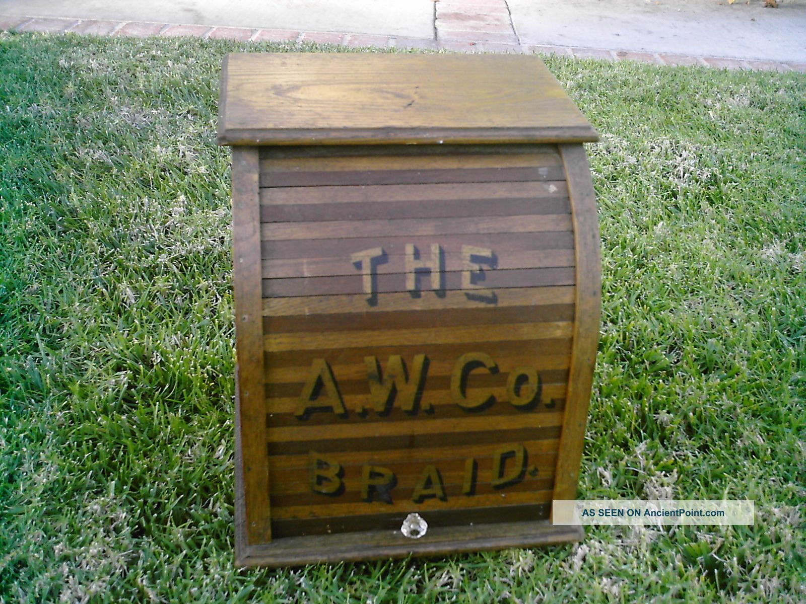 Awesome & 1900 ' S Rolltop A.  W.  Braid Cabinet. . . . Furniture photo