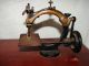 Rare Antique Cast Iron Ideal Chainstitch Treadle Sewing Machine Sewing Machines photo 1