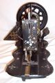 Antique 1871 Ornate Mother Pearl Singer 12k Treadle Sewing Machine Works C - Video Sewing Machines photo 8