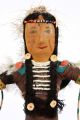 John Bear Medicine - Black Foot Native American - Hand Sewn Leather Doll Native American photo 4