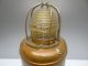 Antique Metal Brass Glass Galbraith Electric Water Light Type M Nautical Lantern Lamps & Lighting photo 1