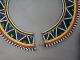 Maasai Traditional Vibrant Colorful Beaded Collar African Necklace Kenya Ethnix Other photo 1