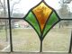A171 Pretty Multi - Color Transom Style Leaded Stained Glass Window From England 1900-1940 photo 2