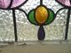 R451 Pretty Multi - Color Leaded Stained Glass Window From England,  4 Available 1900-1940 photo 1