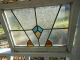 R501 Pretty Multi - Color Art Deco Style English Leaded Stained Glass Window 1900-1940 photo 1