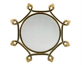 Art Deco Style Circular Wall Mirror 53 
