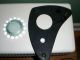 Large Retro Mid Century Boomerang 1960 ' S Lucite & Abalone Ashtray Mint Mid-Century Modernism photo 1