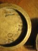 3 Old Brass Weights Primitives photo 5