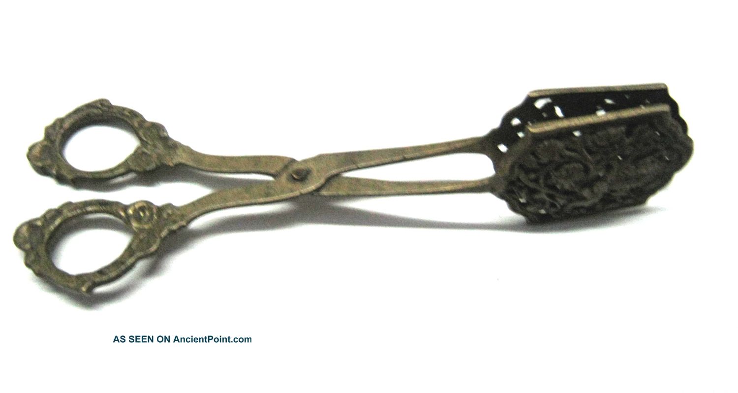 Antique British India Time Toaster Pick Up Scissors India photo