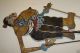 Rare Authentic Old Theater Shadow Puppet Wayang Klitik Karucil Gunungan Fan Java Pacific Islands & Oceania photo 6