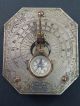 Early C20th Pocket Sundial Compass Other photo 1