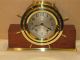 Seth Thomas Ships Wheel 44 Vintage Ships Bell Clock 1941 Same As Chelsea Clocks photo 1