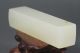 Old Chinese Pure Natural Hetian Jade Seal,  ，very No.  A612 Seals photo 2