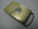 A Sterling Silver Belt Buckle 925 Silver Gold Ornaments Ca1920s Excellent Condn Other photo 1