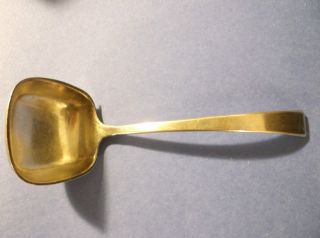 2.  2 Ounces Sterling Laddle Spoon,  Deep Square,  Very Unique,  Sterling Spoon photo