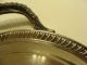 Fb Rogers 1883 Silver Round Platter Tray W/handles 15.  75 