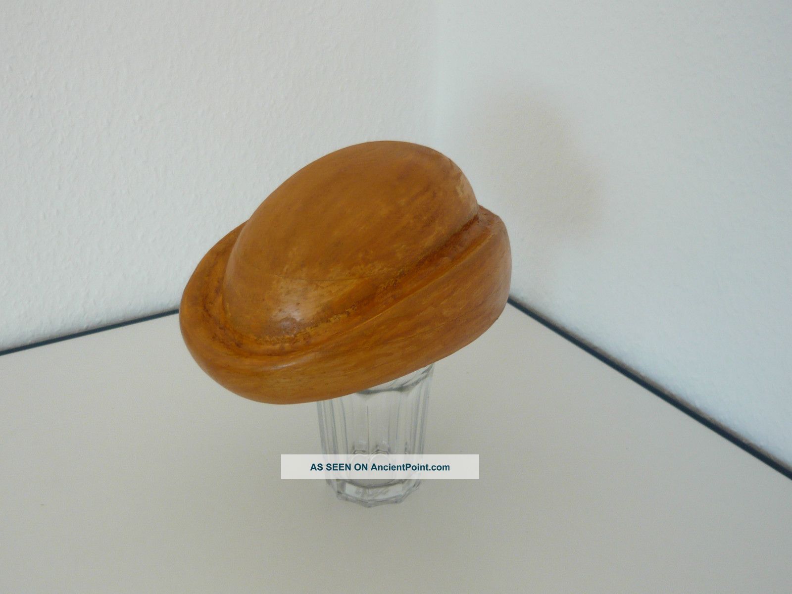 French Millinery Wooden Hat Block In And Good Condition Other photo